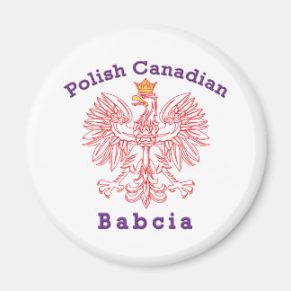 Poolse Canadese Eagle Babcia Magneet