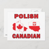 Poolse Canadese kaarten (Voorkant / Achterkant)