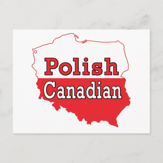 Poolse Canadese Poolse kaart (Voorkant)