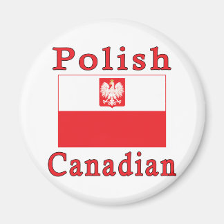 Poolse Canadese valkenvlag Magneet
