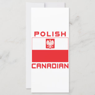 Poolse Canadese vlag Falcon Flag