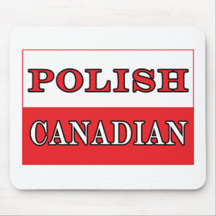 Poolse Canadese vlag Muismat
