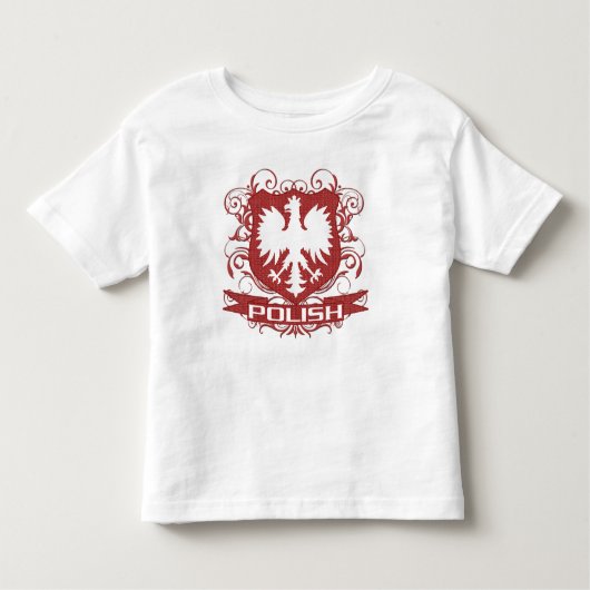 Poolse Eagle Crest Kinder Shirts (Voorkant)