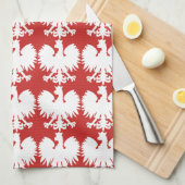 Poolse Eagle Kitchen Towel Theedoek (Quarter Fold)