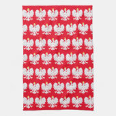Poolse Eagle Kitchen Towel Theedoek (Verticaal)