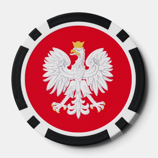 Poolse Eagle Poker Chips (Achterkant)