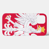 Poolse Eagle Polen iPhone Case (Achterkant (horizontaal))
