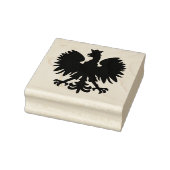 Poolse Eagle Wood Stamp Rubberstempel (Stempel)