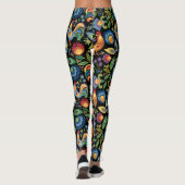 Poolse folkroosters leggings (Achterkant)