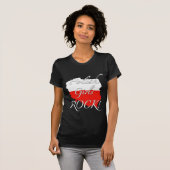 Poolse Girls Rock! T-shirt (Voorkant volledig)