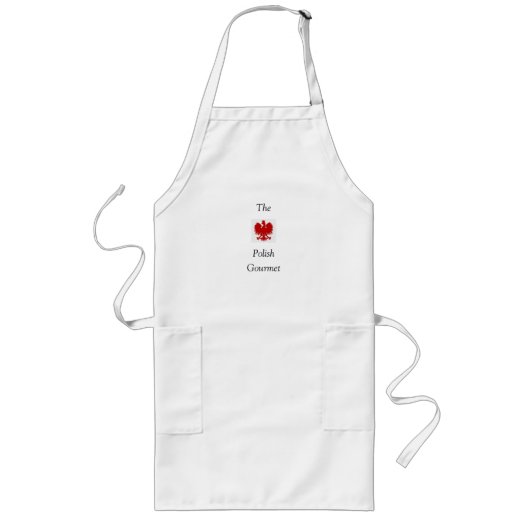 Poolse Gourmet Apron Lang Schort (Voorkant)