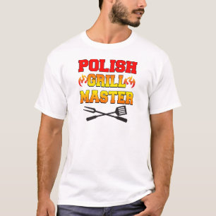 Poolse grill-master t-shirt