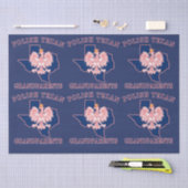 Poolse grootouders van textiel tissuepapier (Craft)