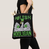 Poolse Hooligan St. Patrick's Day Draagtas (Dichtbij)