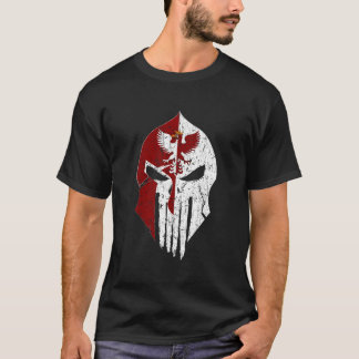 Poolse Hussar Husaria Warrior Poolse gevleugelde H T-shirt