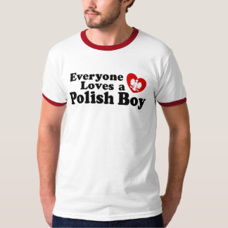 Poolse jongen t-shirt