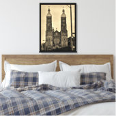 Poolse kerk canvas afdruk (Insitu (Slaapkamer))