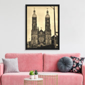 Poolse kerk canvas afdruk (Insitu (Woonkamer))