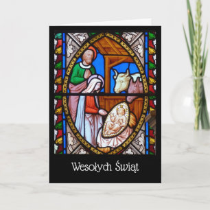 Poolse kerstkaart - Boże Narodzenie Kaart