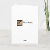 Poolse Kerstman Kaart (Achterkant)