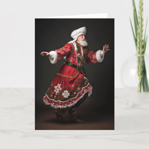 Poolse Kerstman Kaart