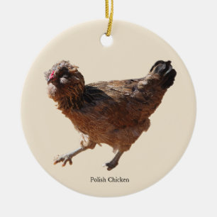 Poolse kip ornament