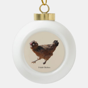 Poolse kip ornament