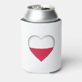 Poolse liefde bier koeler (Blikje Achterkant)