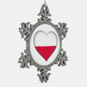 Poolse Liefde Tin Ornament (Links)