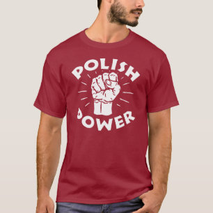 Poolse macht t-shirt