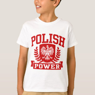 Poolse macht t-shirt