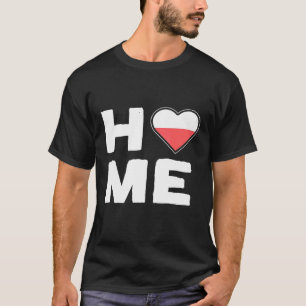 Poolse nationale kleuren t-shirt