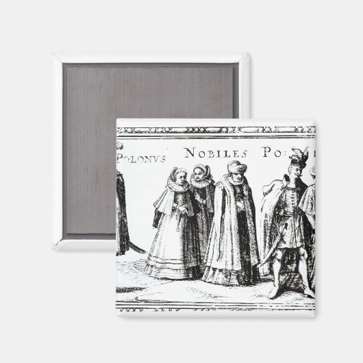 Poolse obiliteit magneet (Voorkant / Achterkant)