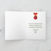 Poolse Ornament voor kerstWenskaart Feestdagen Kaart (Binnen)