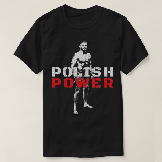Poolse Power Jan Blachowicz T-shirt (Design voorkant)