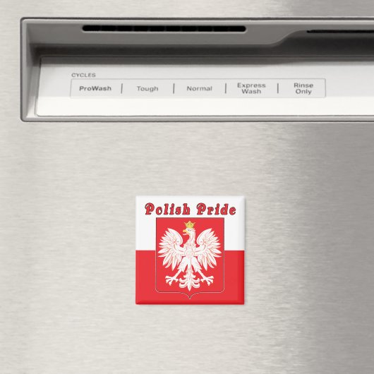 Poolse pride Eagle Magneet (Insitu (Vaatwasser))