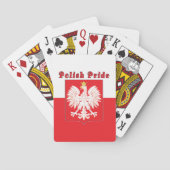 Poolse pride Eagle Pokerkaarten (Achterkant)