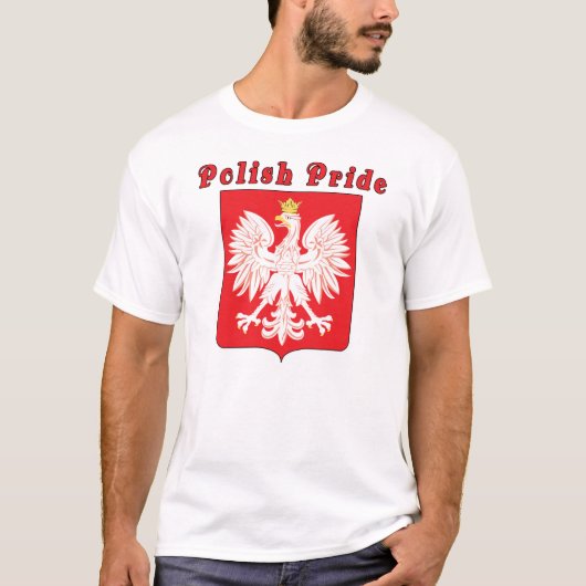 Poolse pride Eagle T-Shirt (Voorkant)