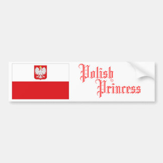 Poolse prinses, Bumpersticker