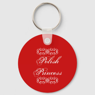 Poolse prinses Cute Sleutelhanger