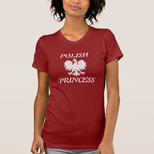 Poolse prinses t-shirt (Voorkant)