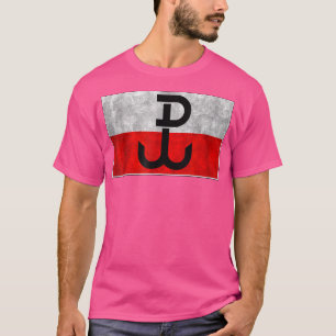 Poolse PW Armia Krajowa Polen Pride Anchor T-shirt