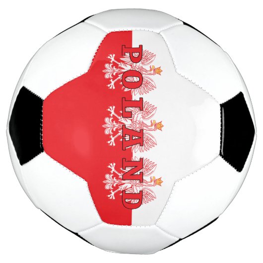 Poolse rode adelaars voetbal (Gedraaid)