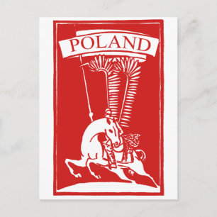 Poolse scharrelaar Briefkaart
