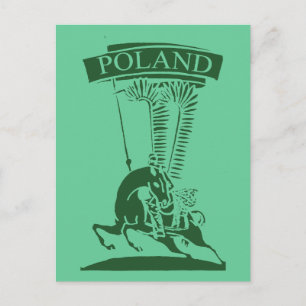  Poolse scharrelaar Briefkaart