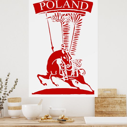  Poolse scharrelaar Poster (Keuken)