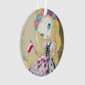 Poolse schoonheid ornament (voorkant)