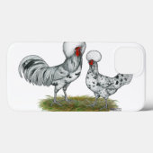 Poolse spetterkippen Case-Mate iPhone case (Achterkant (horizontaal))