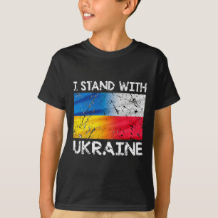 Poolse Steun Oekraïens Polen Ik Sta Met Oekraïne T-shirt