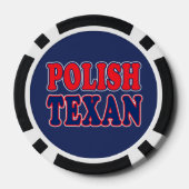 Poolse Texaan Poker Chips (Achterkant)